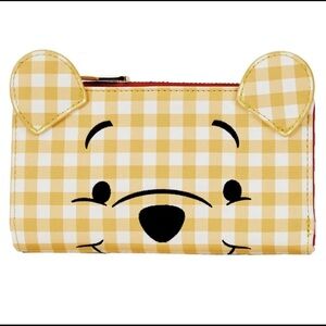 Loungefly Winnie The Pooh Gingham Wallet NEW WITH TAGS!